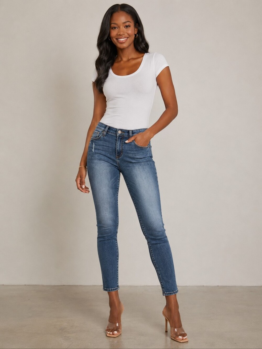 ❤️ KUT FROM THE KLOTH SKINNY ANKLE JEANS, 10 (30)